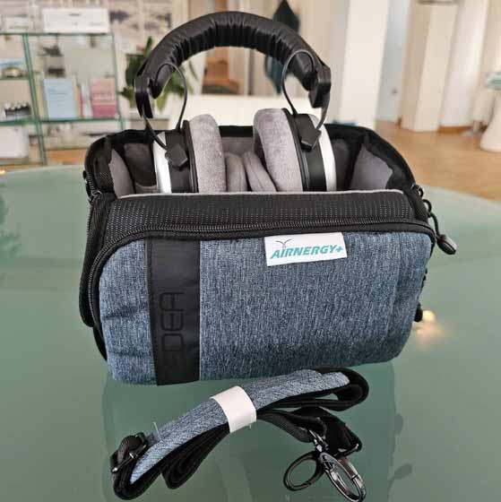 With practical bag