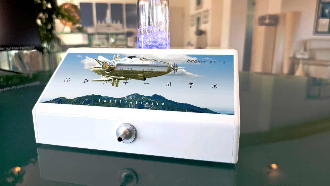 Clean, power air with the "air-power-plant" Brain+ easy