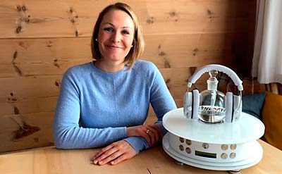 Magdalena Neuner uses Airnergy for better cell breathing and detox by means of spirovitization or singer pollutant-energy therapy